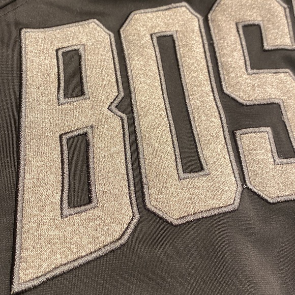 UNK Boston Celtics NBA Gray and Black Medium Zip Up Jacket - Picture 13 of 17